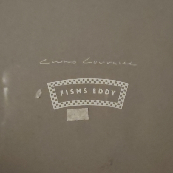 RARE Fishs Eddy (Discontinued) NYC Boroughs Plate, NWOT - Picture 7 of 7